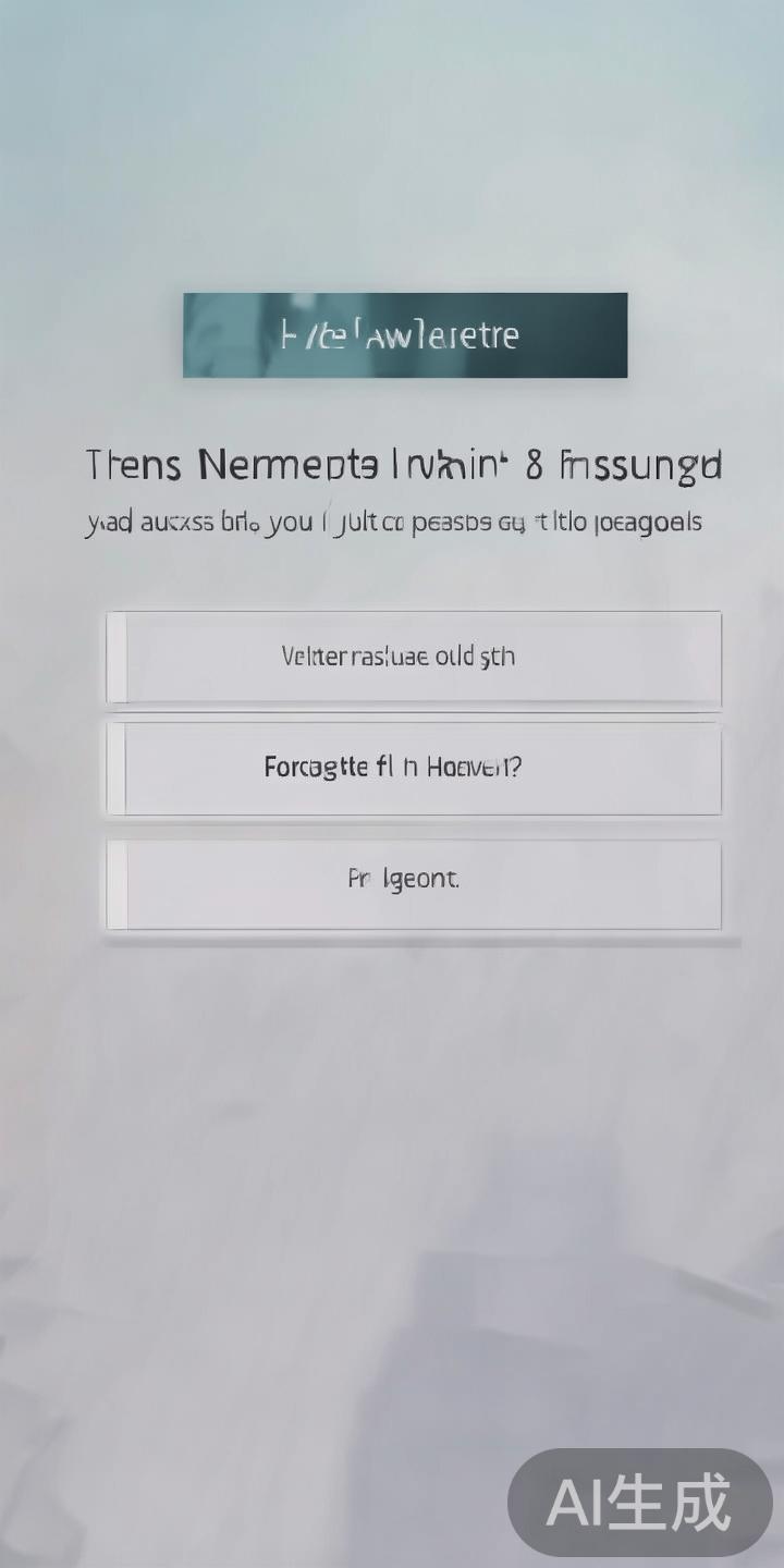 账号信息的正确输入也是关键。如果您频繁遇到登录失败